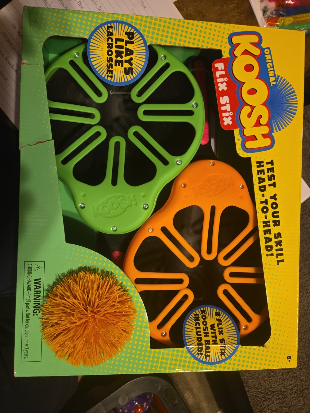 Flix Stix Kids Toy Set - Green & Orange#458